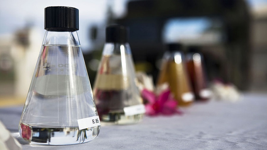 Ethanol in Beakers