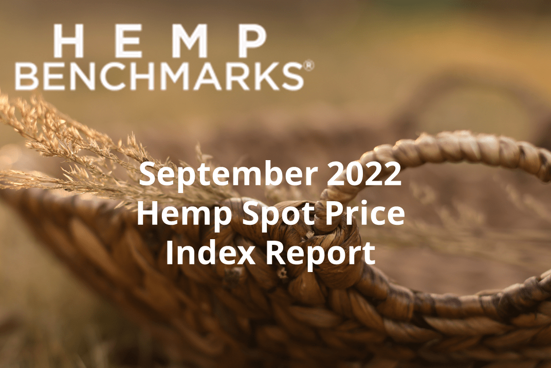 September 2022 Hemp Spot Price Index Report 