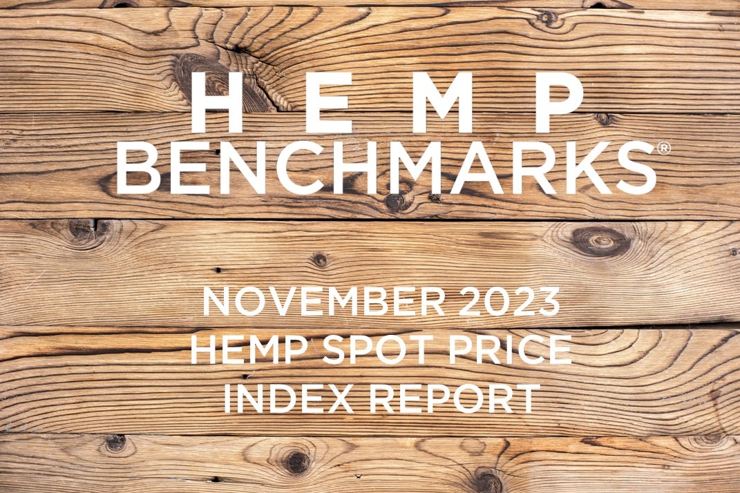 Hemp Benchmarks November 2023 Hemp Spot Price Index Report