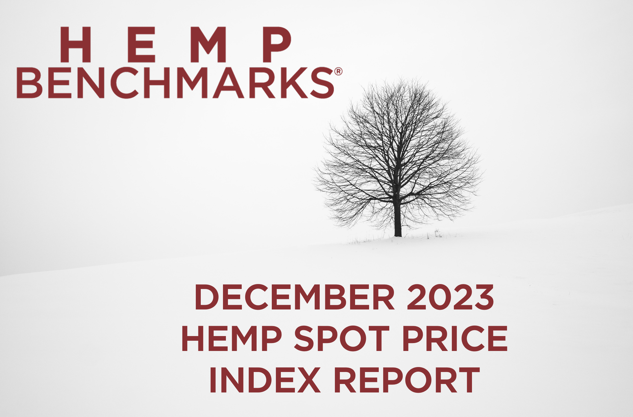 Hemp Benchmarks December 2023 Spot Price Index Report